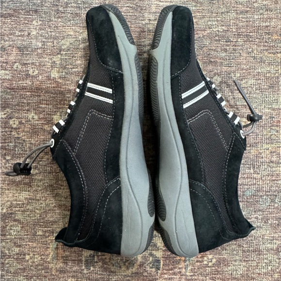 Dansko Helen Suede Leather Sneakers Black Gray EU 38 US 7.5 - 8 - Picture 10 of 11